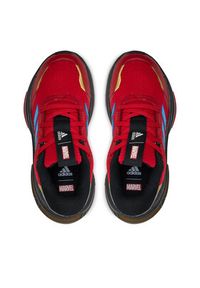 Adidas - adidas Sneakersy Marvel's Iron Man Racer Kids IG3560 Czerwony. Kolor: czerwony. Materiał: materiał. Wzór: motyw z bajki. Model: Adidas Racer #3
