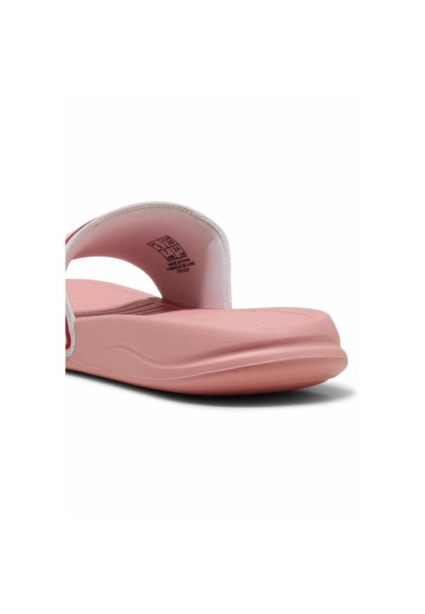 Puma - Damskie klapki Popcat 20 Idylle PUMA White For All Time Red Pink Fruit. Kolor: biały, czerwony, wielokolorowy, różowy. Styl: sportowy, elegancki