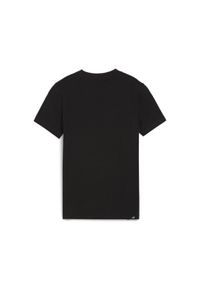 Puma - Koszulka damska HER PUMA Black. Kolor: czarny. Materiał: guma. Wzór: nadruk. Sport: joga i pilates