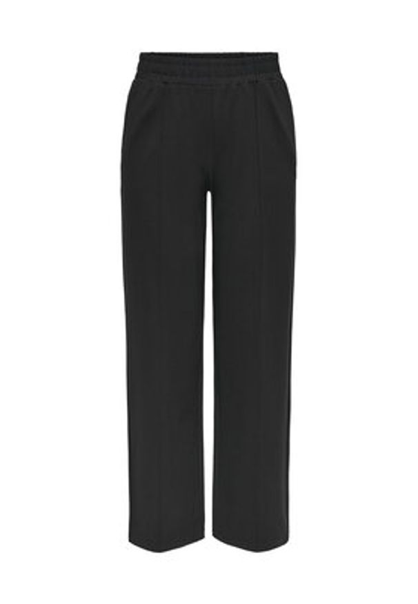 only - ONLY Spodnie materiałowe 15235076 Czarny Loose Fit. Kolor: czarny. Materiał: wiskoza