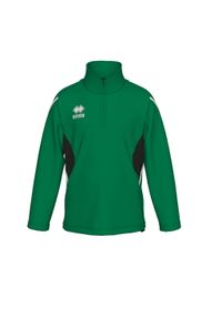 ERREA - Dziecięca bluza dresowa Errea Charles. Kolor: czarny, wielokolorowy, zielony. Materiał: dresówka #1