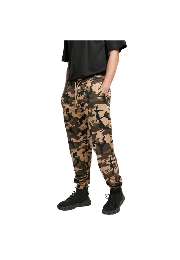 Spodnie dresowe Urban Classics Basic. Kolor: wielokolorowy. Materiał: dresówka