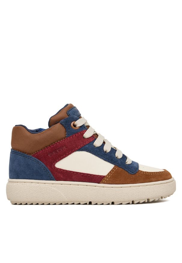 Sneakersy Geox. Kolor: brązowy