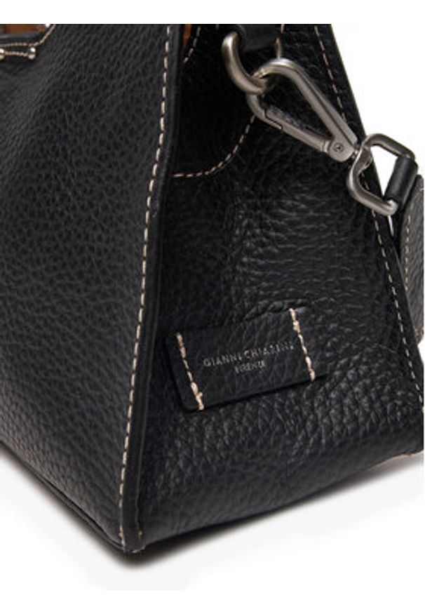 Gianni Chiarini Torebka Aurora BS 10565 RNGDBL-NAETN Czarny. Kolor: czarny. Materiał: skórzane