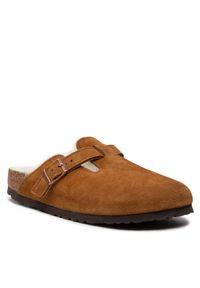 Klapki Birkenstock. Kolor: brązowy #1
