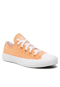 Converse Trampki Ctas Ox 572623C Pomarańczowy. Kolor: pomarańczowy. Materiał: materiał #7