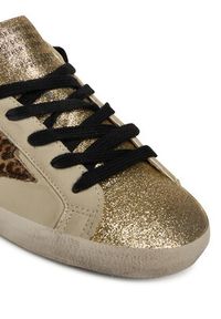 GOLDEN GOOSE - Golden Goose Sneakersy Super-Star Classic With List GWF00101.F007524.15741 Beżowy. Kolor: beżowy. Materiał: skóra #5