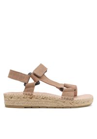 Manebi Espadryle Hiking Sandals W 1.9 JH Beżowy. Kolor: beżowy. Materiał: skóra, zamsz #1