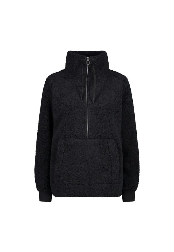 Bluza damska CMP. Kolor: czarny. Materiał: polar. Sezon: zima