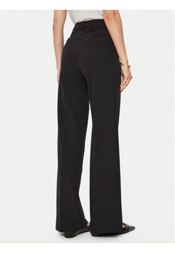 Kontatto Spodnie materiałowe MA2001C Czarny Regular Fit. Kolor: czarny. Materiał: syntetyk