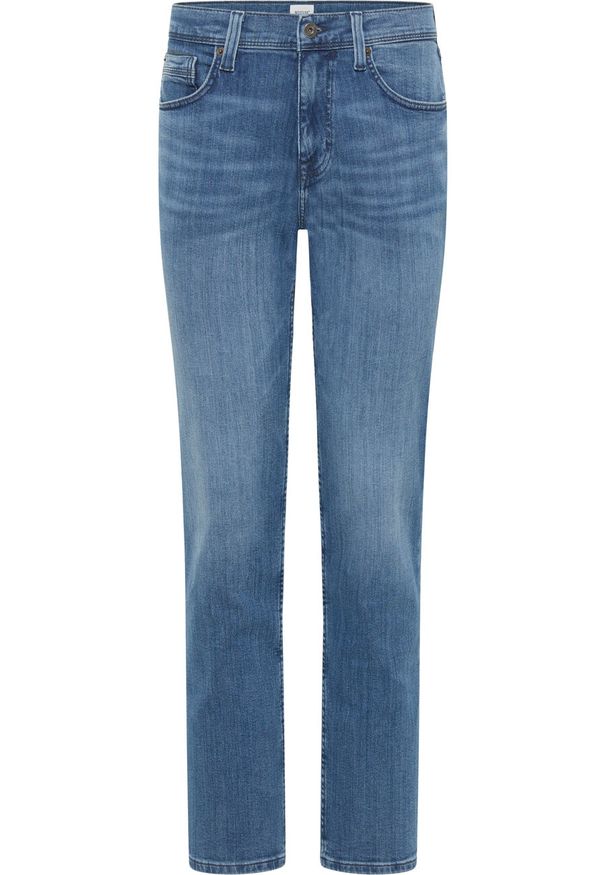 Mustang - Męskie Spodnie Jeansowe MUSTANG Washington Straight Denim Blue 1015286 5000 313. Okazja: na co dzień. Styl: elegancki, casual, klasyczny