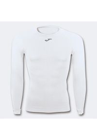 Joma Classic White Sport Thermoshirt 2XS-XS unisex. Kolor: biały. Długość rękawa: długi rękaw. Długość: długie