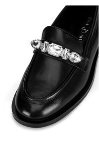Eva Minge Loafersy WGA3289-1Z Czarny. Kolor: czarny. Materiał: skóra #7