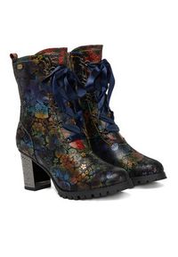 Laura Vita Botki Kateo 07 Czarny. Kolor: czarny. Materiał: materiał #3