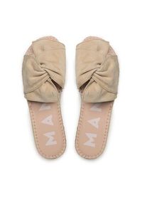 Manebi Espadryle Sandals With Knot M 1.1 JK Beżowy. Kolor: beżowy. Materiał: zamsz, skóra #2