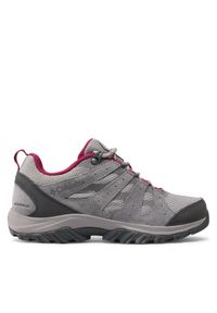 columbia - Columbia Trekkingi Redmond III Waterproof BL0169 Szary. Kolor: szary. Materiał: zamsz, skóra