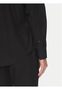 Calvin Klein Koszula Essential LV019EU001 Czarny Regular Fit. Kolor: czarny. Materiał: bawełna #5