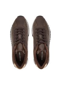 MICHAEL Michael Kors Sneakersy Rhodes 43T5RHFS3L Brązowy. Kolor: brązowy. Materiał: skóra #4