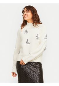 JJXX Golf Hollie 12266675 Écru Regular Fit. Typ kołnierza: golf. Materiał: syntetyk #1