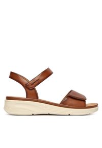 Sandały Josef Seibel. Kolor: brązowy #1