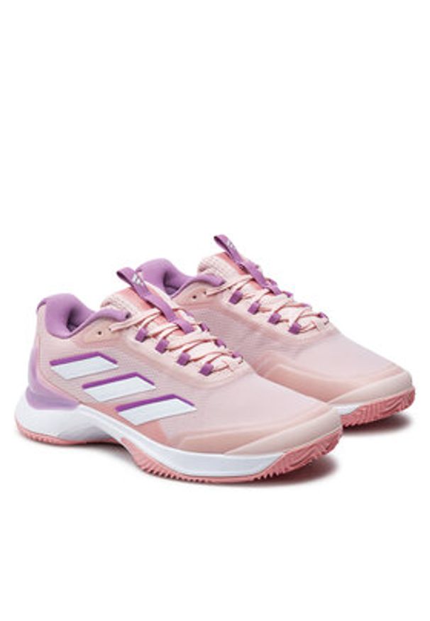 Adidas - adidas Buty do tenisa Avacourt 2 Clay ID5713 Różowy. Kolor: różowy. Materiał: materiał. Sport: tenis