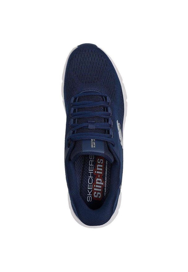 skechers - Adidasy Skechers Glide-step Pro - Elron, Mężczyźni. Kolor: niebieski. Materiał: materiał. Sport: fitness