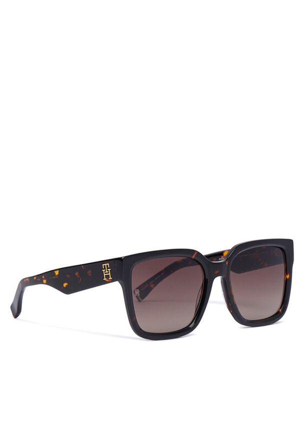 TOMMY HILFIGER - Tommy Hilfiger Okulary przeciwsłoneczne 2342/S 208788 Brązowy. Kolor: brązowy