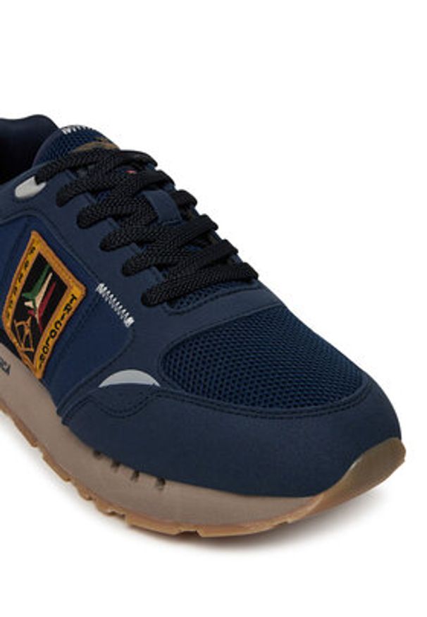 Aeronautica Militare Sneakersy 252SC0292UCT03331 Granatowy. Kolor: niebieski. Materiał: materiał