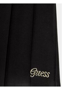 Guess Spódnica J4RD01 KAUH0 Czarny Regular Fit. Kolor: czarny. Materiał: wiskoza