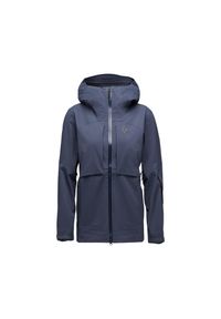 Damska kurtka narciarska Black Diamond Factor Shell. Kolor: szary, brązowy, niebieski, zielony, wielokolorowy. Sezon: zima. Sport: narciarstwo #1