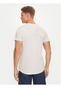 Tommy Jeans T-Shirt Jaspe DM0DM09586 Szary Slim Fit. Kolor: szary. Materiał: syntetyk, bawełna