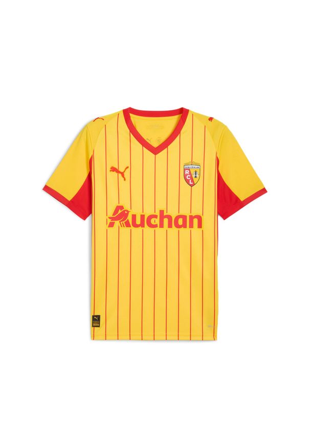 Puma - Koszulka domowa RC Lens 2025/26. Kolor: żółty. Sport: piłka nożna