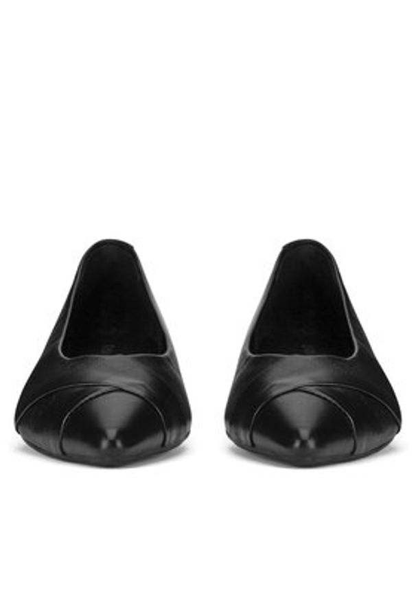 Lasocki Baleriny RST-ROSE-06 Czarny. Kolor: czarny. Materiał: skóra