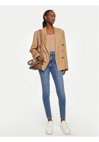 BOSS - Boss Top Bea 50525698 Beżowy Slim Fit. Kolor: beżowy #3