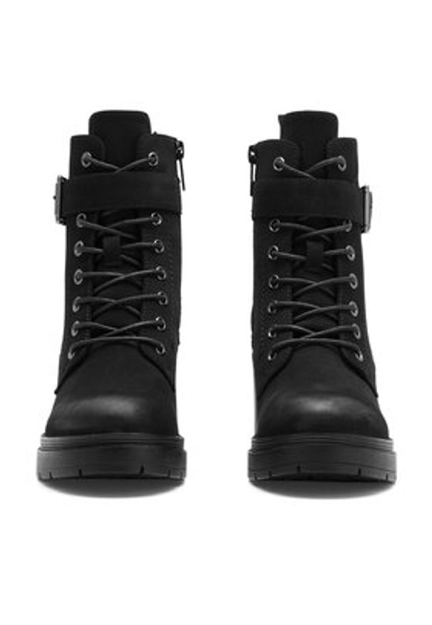 Jenny Fairy Botki INES WS6181-03 Czarny. Kolor: czarny. Materiał: skóra