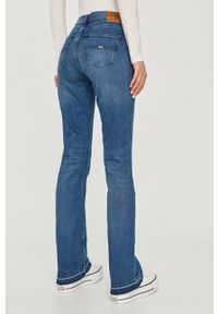 Tommy Jeans - Jeansy Maddie. Kolor: niebieski. Materiał: tkanina, bawełna, denim, elastan #2