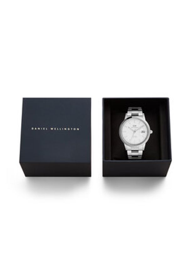Daniel Wellington Zegarek DW00100754 Srebrny. Kolor: srebrny
