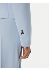 Patrizia Pepe Marynarka 8S0517/A545-CA38 Błękitny Regular Fit. Kolor: niebieski. Materiał: syntetyk #4