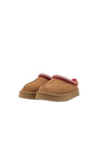 Ugg - Dziecięce buty do chodzenia UGG Tazz Slipper Chestnut Enfants. Kolor: brązowy. Sport: turystyka piesza