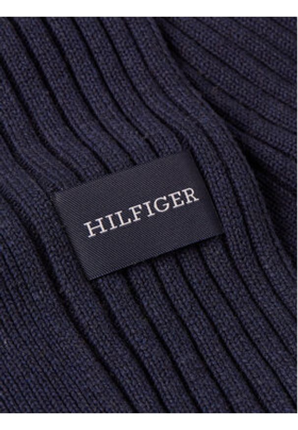 TOMMY HILFIGER - Tommy Hilfiger Szalik Monotype AM0AM12837 Granatowy. Kolor: niebieski. Materiał: materiał, bawełna