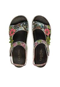 Laura Vita Sandały Brcyano 02 Czarny. Kolor: czarny. Materiał: skóra #3