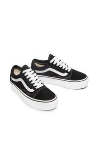 Vans Tenisówki Old Skool Platfor VN0A3B3UY28 Czarny. Kolor: czarny. Materiał: materiał #4