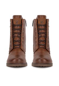 Mustang Trzewiki 1229-522 Brązowy. Kolor: brązowy. Materiał: materiał #6