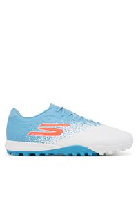 skechers - Buty do piłki nożnej Skechers. Kolor: biały