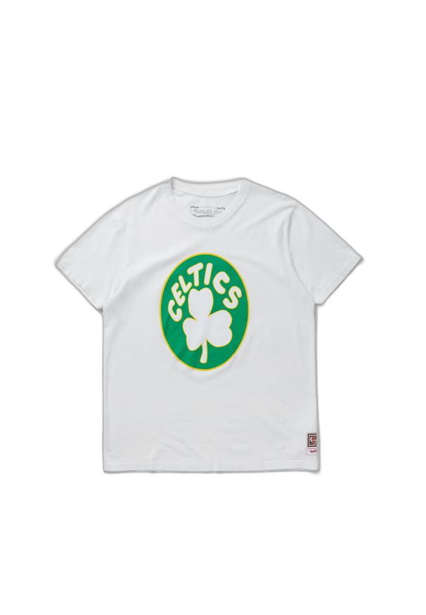 Mitchell & Ness - Koszulka Boston Celtics. Kolor: biały. Sport: koszykówka