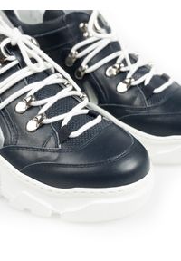 Baldinini Sneakersy | 098043XGA | Kobieta | Granatowy. Kolor: niebieski. Materiał: skóra