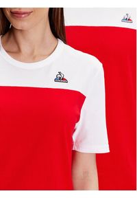 Le Coq Sportif T-Shirt Unisex 2310366 Czerwony Regular Fit. Kolor: czerwony. Materiał: bawełna #4