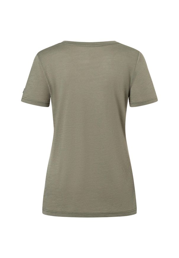 Koszulka z krótkim rękawem damska SUPER.NATURAL W Flower Boots Tee. Kolor: zielony. Długość rękawa: krótki rękaw. Długość: krótkie