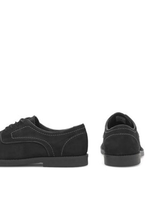 Lasocki Półbuty APPLE-20 MI08 Czarny. Kolor: czarny. Materiał: skóra, nubuk