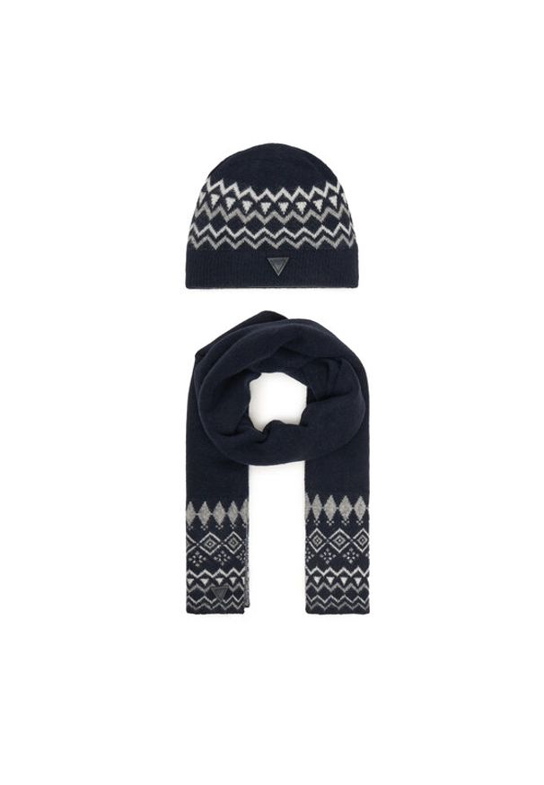 Guess Czapka M4PZ60 Z3LQ0 Granatowy. Kolor: niebieski. Materiał: materiał